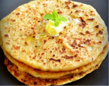 ALOO PRANTHA + BUTTER