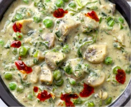 MUSHROOM MALAI METHI